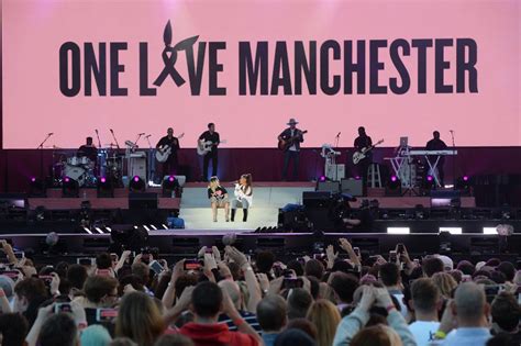 Ariana Grande - One Love Manchester Benefit Concert at Old Trafford in ...