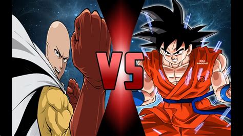 Saitama vs Goku - YouTube