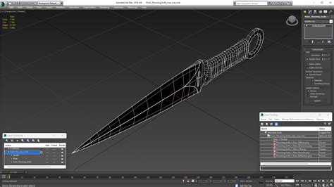 Point Throwing Knife 3D Model $24 - .3ds .blend .c4d .fbx .max .ma .lxo .obj - Free3D