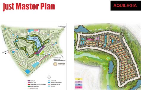 Just Cavalli Villas at Damac Hills 2, Dubai - Master Plan