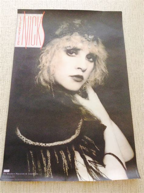 Stevie Nicks 'Rock A Little' promo poster | Collectors Weekly