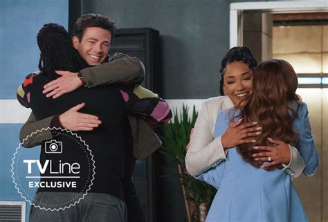 [PHOTOS] ‘The Flash’ Final Season 9 — Barry, Iris, Chester, Allegra – TVLine