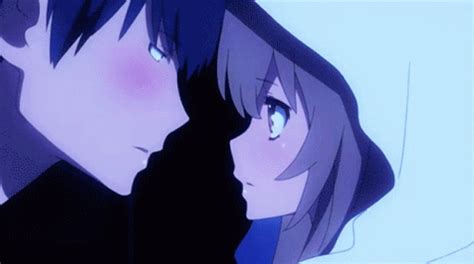 Anime Kiss Gif - IceGif