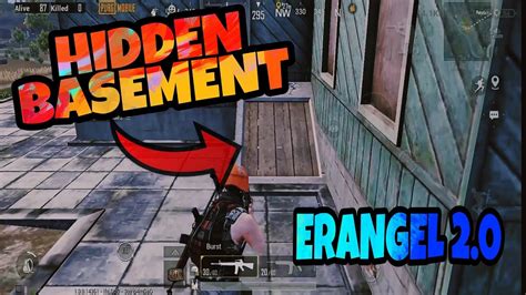 Hidden Basement location | PUBG mobile erangel 2.0| new update - YouTube