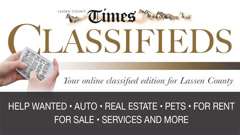 Classifieds – Lassen News