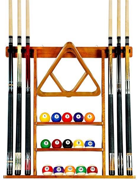 Billiards Wall Rack - THE BILLIARDS GUY