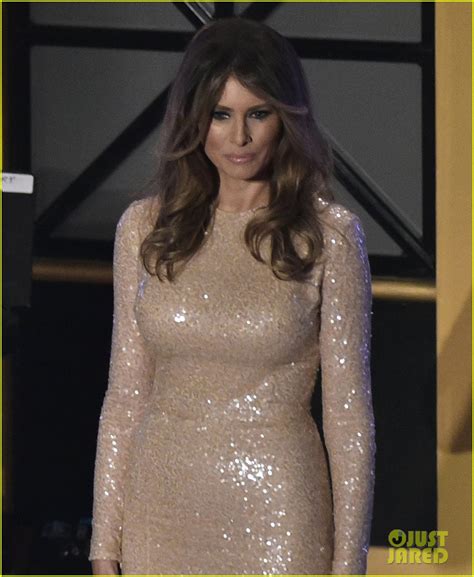 Melania Trump Wears Form-Fitting Gown to Pre-Inauguration Dinner: Photo 3844963 | Donald Trump ...