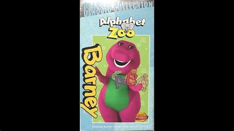 Barney's Alphabet Zoo 1999 VHS - YouTube