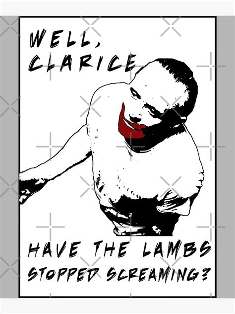 "Most Cunning Opponent Cannibal Hannibal Lecter Cool" Poster for Sale ...