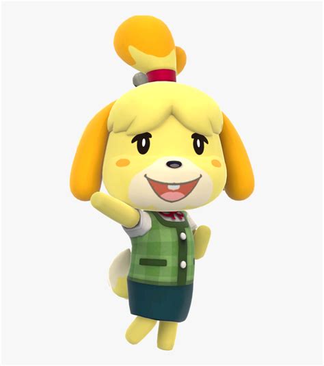 Png Animal Crossing Isabelle Winter, Transparent Png - kindpng