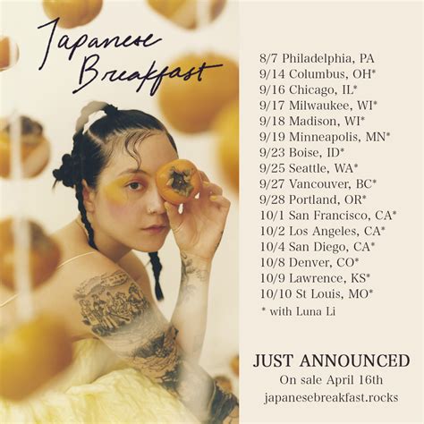 Japanese Breakfast Announces Tour, Shares Video for New Song: Watch ...