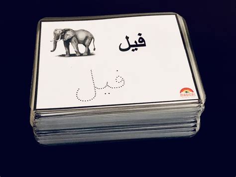 80 Arabic Animal Tracing Flashcards الحيوانات Alif Baa Taa - Etsy ...