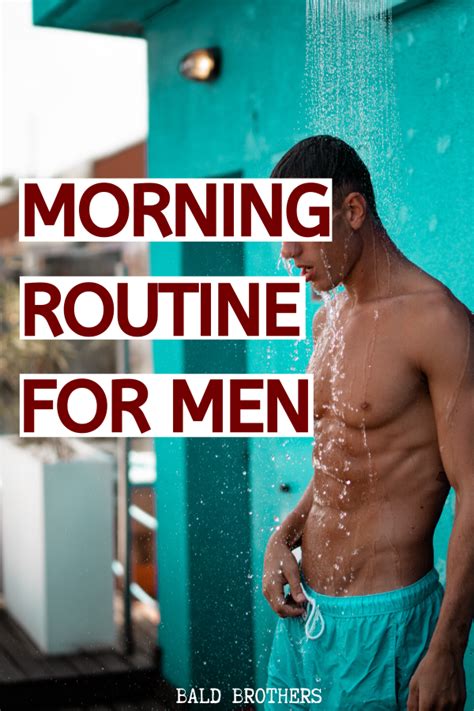 The Best Morning Routine For Men: How To Win The Day Within 30 Minutes - The Bald Brothers | Men ...