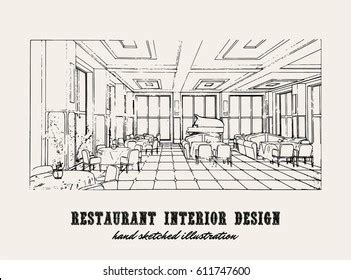 405 Drawing Perspective Interior Restaurant Stock Vectors, Images & Vector Art | Shutterstock