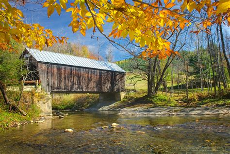 Moxley Covered Bridge Vermont - Alan Majchrowicz