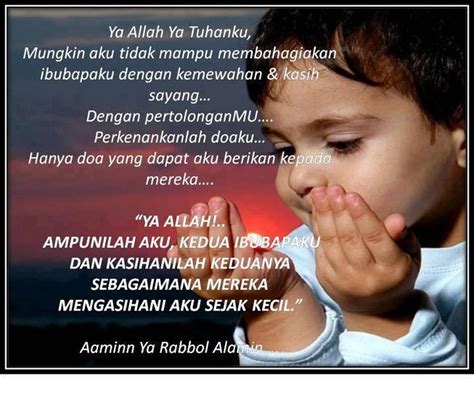 doa kedua ibu bapa