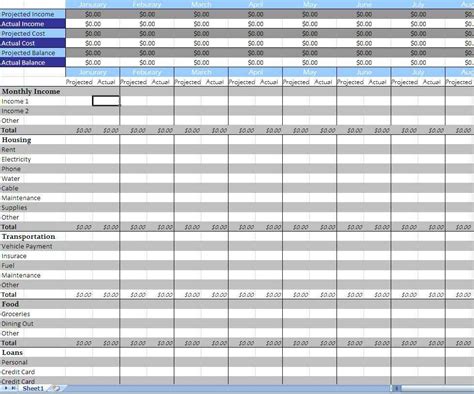 financial spreadsheet template excel — excelxo.com