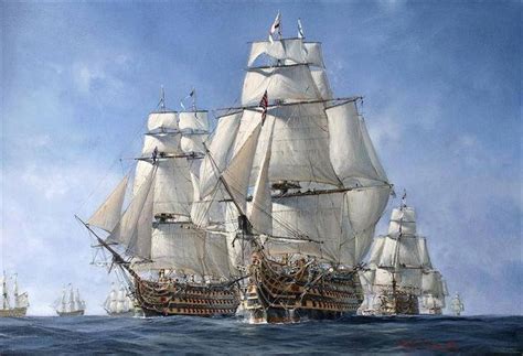 Royal Navy, 1588-1816 | Old sailing ships, Sailing, Sailing ships