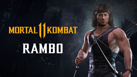 Mortal Kombat 11 Ultimate Rambo Gameplay Trailer Released - The Koalition