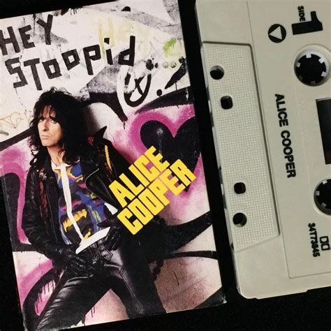 Alice Cooper - Hey Stoopid Cassette Photo | Metal Kingdom