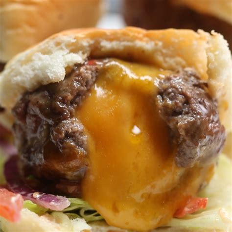 Cheese Burger Recipe With Cheese Inside - Burger Poster