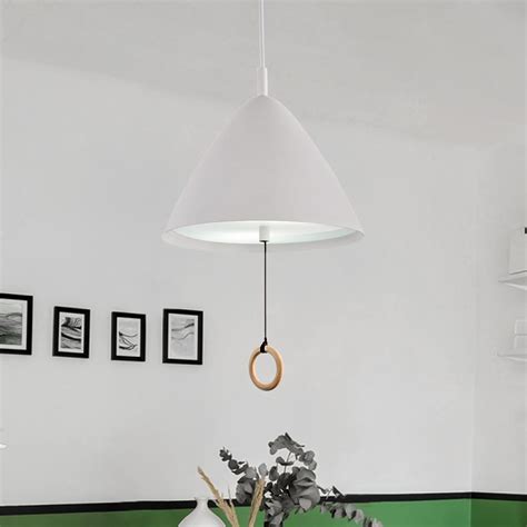 Modern Pull String Hanging Pendant Light | Chandelierias, Modern Pendant Lighting, Pull String Light