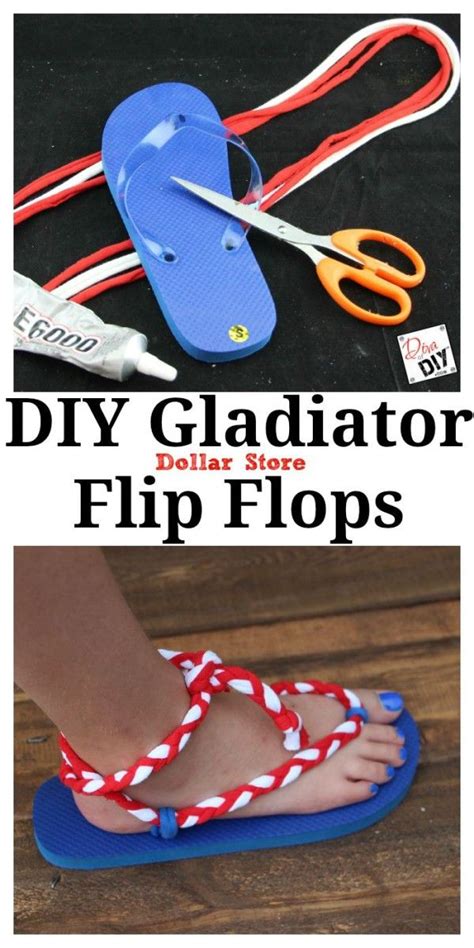 Make Your Own Flip Flops (Gladiator Style) | | Diy flip flops, Diy ...