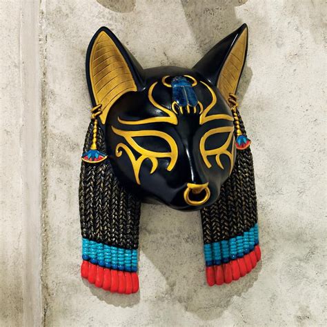 Design Toscano Mask of Ancient Egyptian God: Bastet - Walmart.com - Walmart.com