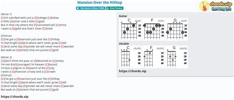 Chord: Mansion Over the Hilltop - tab, song lyric, sheet, guitar, ukulele | chords.vip