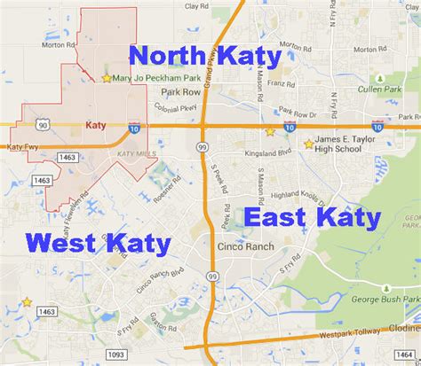 Map Of Texas Katy - Get Latest Map Update