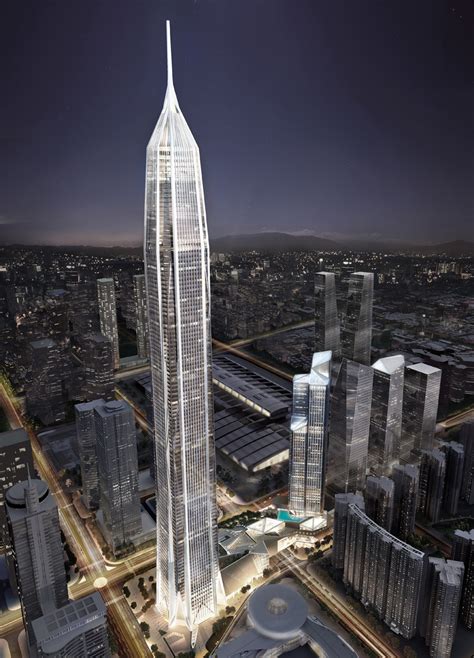 china's tallest skyscraper under construction: one floor every four days