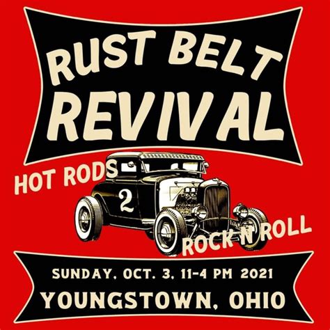 The Rust Belt Revival – NEW DATE 10/17 – OH Carcruisefinder.com