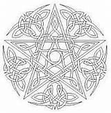 Pentacle Coloring Pages sketch template