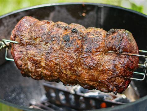 Weber Kettle Rotisserie Prime Rib Roast - Grilling 24x7