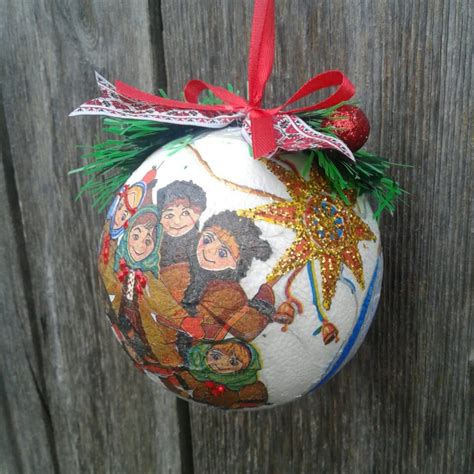 Ukrainian Christmas Ornaments Vertep Souvenir Folk Gift Ukraine ...