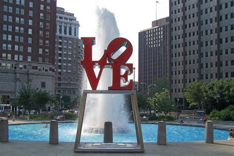 Philadelphia, PA : Love Statue-Philadelphia photo, picture, image (Pennsylvania) at city-data.com