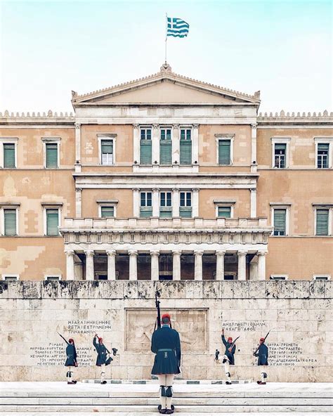 Hellenic Parliament | Accidentally Wes Anderson