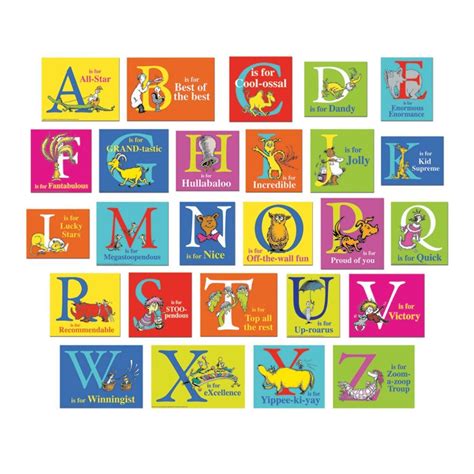 Dr Seuss Printable Alphabet Letters - Printable Word Searches