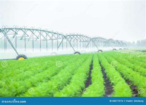 Agriculture Irrigation Machine Stock Photo - Image of farm, center: 68577076