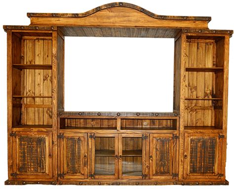 Rustic Entertainment Center, Rustic Wall Unit, Rustic Center