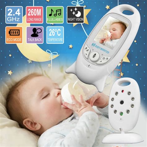 Baby Sleeping Monitor Color Video Wireless Baby monitor baba electronic Security 2 Talk Nigh ...