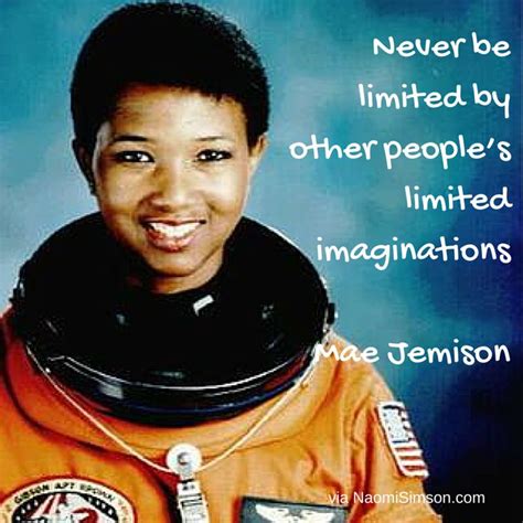 16 best images about Mae Jemison on Pinterest | The ... | Famous quotes by women, Inspirational ...