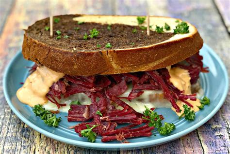 Instant Pot Corned Beef Reuben Sandwich