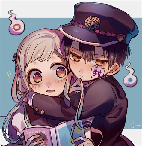 fuo on Twitter: "ぎゅーする花寧々… " | Anime chibi, Hanako-kun, Anime