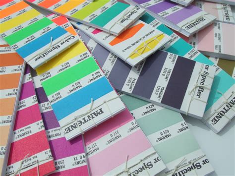 print it!: new use for old pantone swatch books...