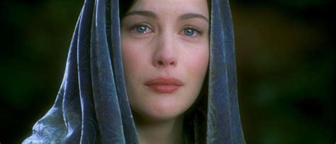 Liv Tyler as Arwen Undomiel (Evenstar) of Rivendell. Immortal, half-elven. Arwen means "noble ...