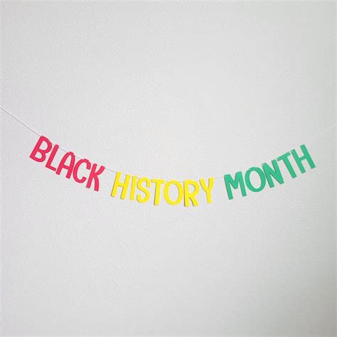 Black History Month Decor - Etsy