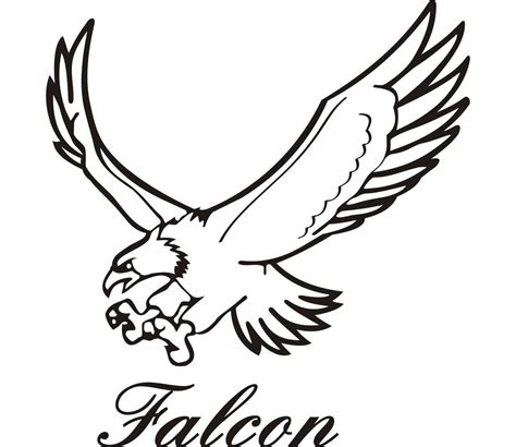 Free Falcon Outline Cliparts, Download Free Falcon Outline Cliparts png images, Free ClipArts on ...