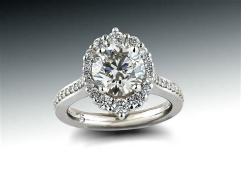 Vintage Halo Engagement Ring | Skylight Jewelers