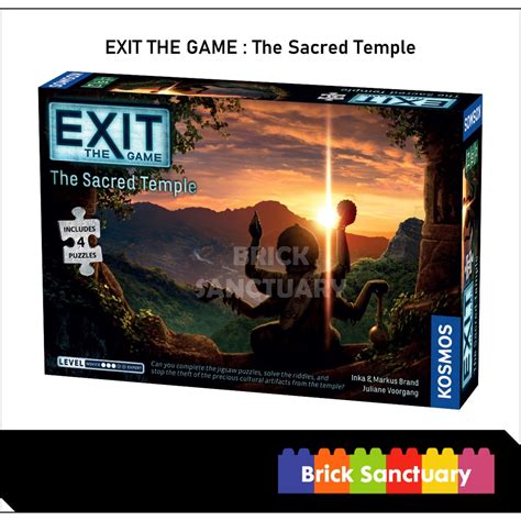 Kosmos Game : Exit The Game - The Sacred Temple (Includes 4 Puzzles ...